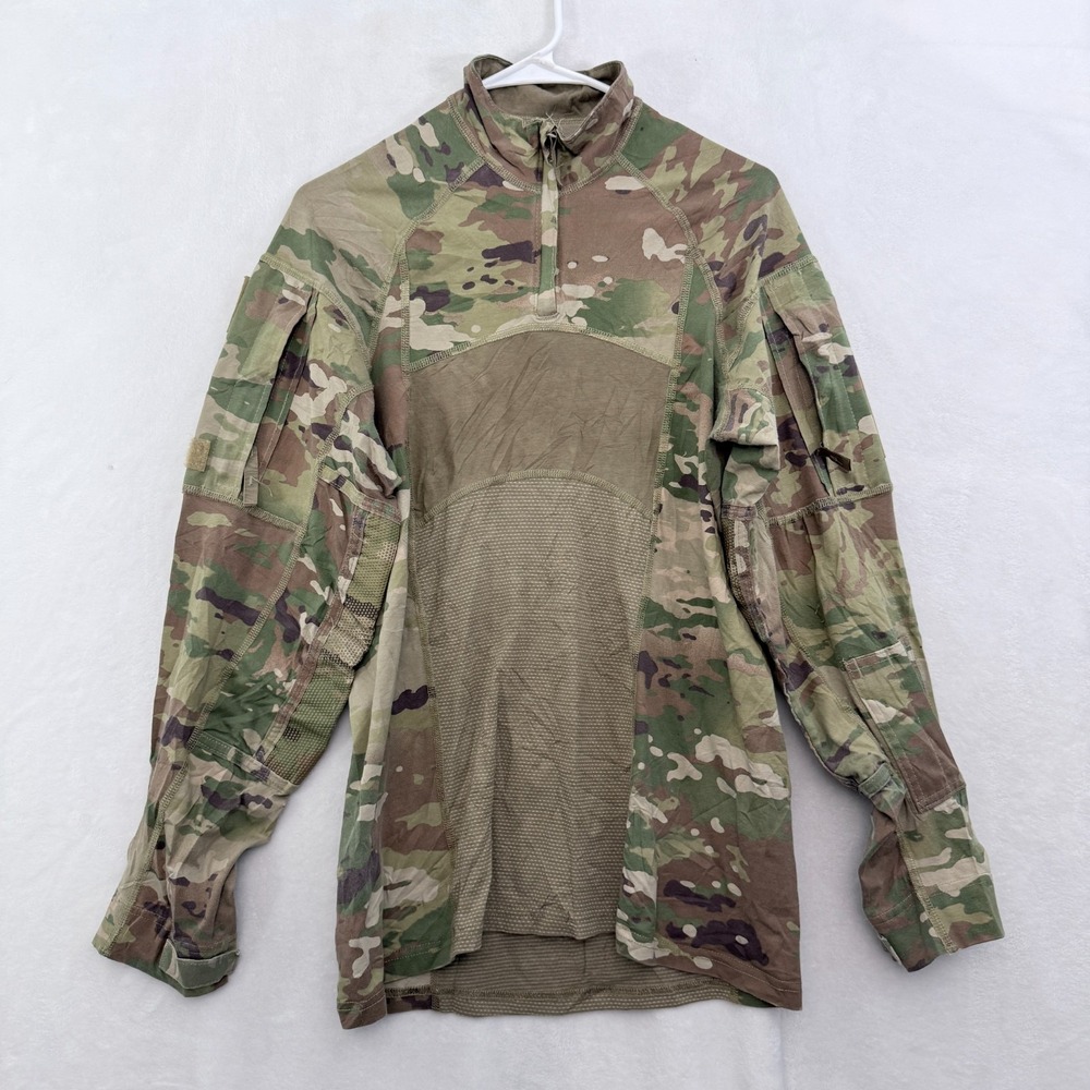 Massif Advance Combat Shirt 1/4 Zip M Multicam Flame Resistant Stretch